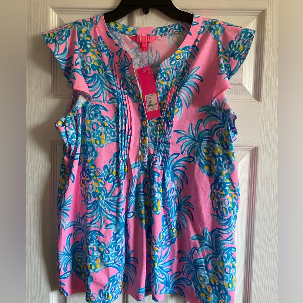 Lilly Pulitzer PELICAN PINK
BEAT THE HEAT top